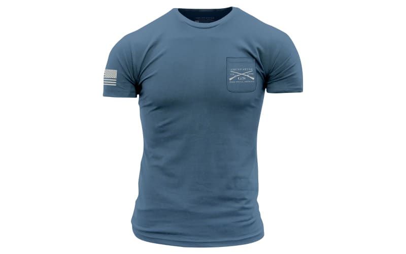 Grunt Style Fisherman Defined Short-Sleeve T-Shirt for Men