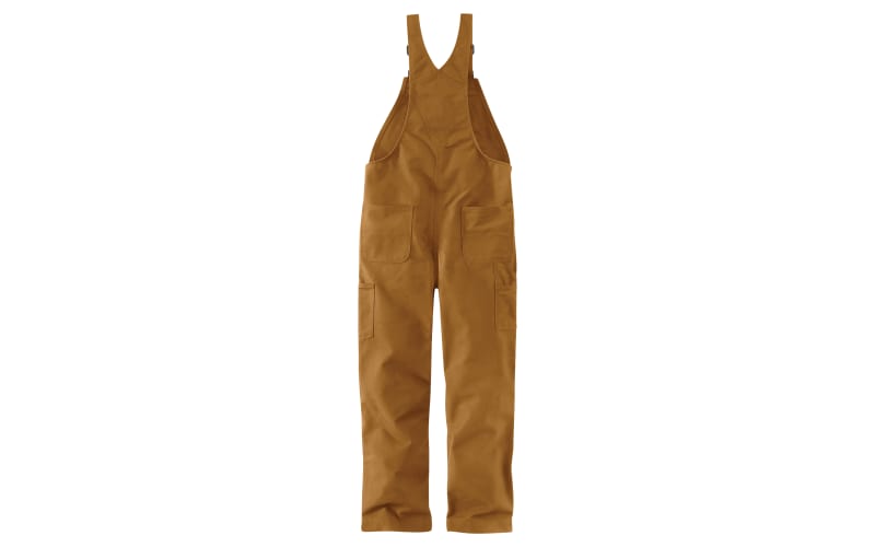 Carhartt men's unlined duck bib overalls sales