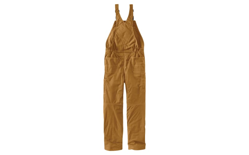 Carhartt Flame Resistant Quilt Lined Quick Duck Bib Overalls for