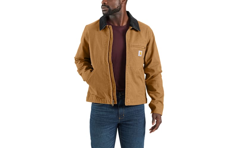 Carhartt Rugged Flex Relaxed-Fit Duck Detroit Jacket for Men
