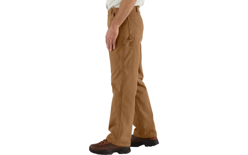 Carhartt Loose-Fit Washed Duck Utility Work Pants for Men