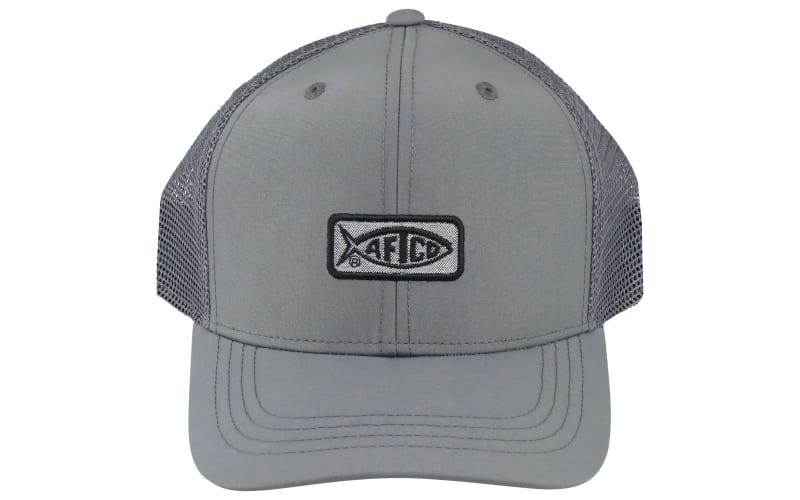 AFTCO Original Fishing Trucker Hat - Charcoal