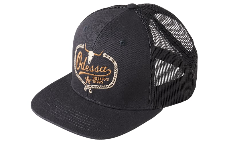 Bass Pro Shops Odessa Cow Skull Mesh-Back Snapback Cap | Bass Pro