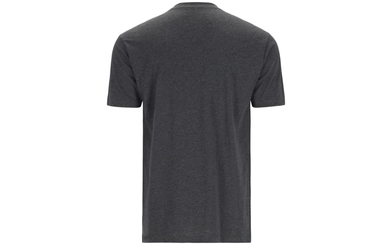 Simms Logo T-Shirt - Men's Charcoal Heather XL