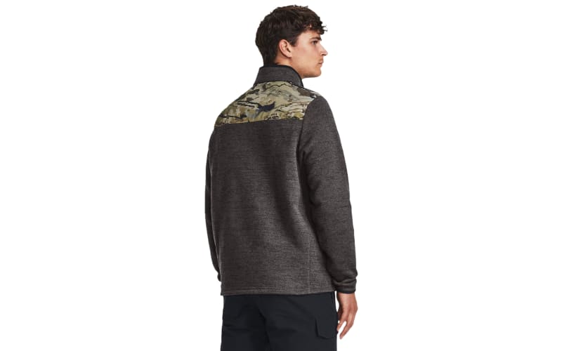 Under armour camo quarter zip best sale