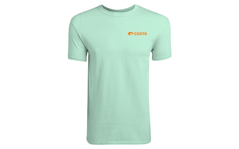 Costa Del Mar Topwater Crew-Neck Short-Sleeve T-Shirt for Men