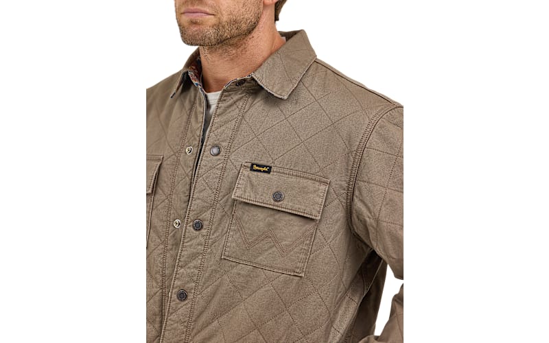 Wrangler Reversible Shirt Jacket for Men | Bass Pro Shops