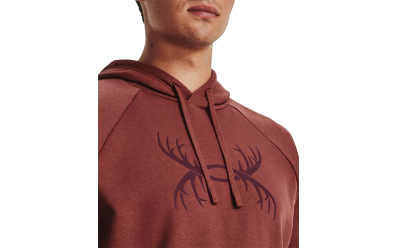Under Armour Rival Fleece Camo Antlers Long Sleeve Hoodie for Men Cabela s