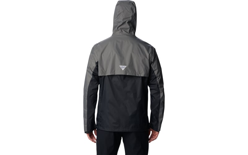 Columbia Men's PFG Storm II Jacket, Large, City Grey/Black