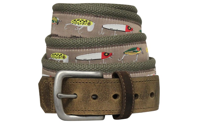 Bison Designs Pontoon Leather Tip Belt for Men | Cabela's