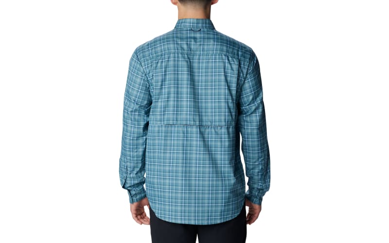 Columbia Silver Ridge Utility Lite Plaid Button Down Long Sleeve Shirt for Men Bass Pro Shops