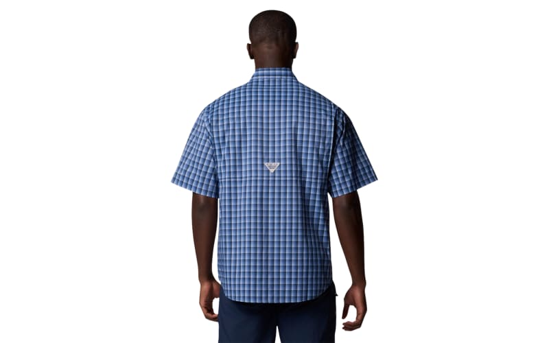 Chemise Columbia PFG Super Tamiami Homme S – Pêche, Carreaux, Ventilée, état Neuf