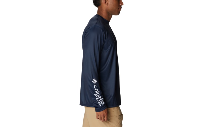 Columbia Men's PFG Terminal Tackle Fish Star Long Sleeve Shirt