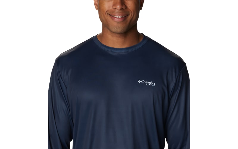 Columbia white long sleeve shirt 2025