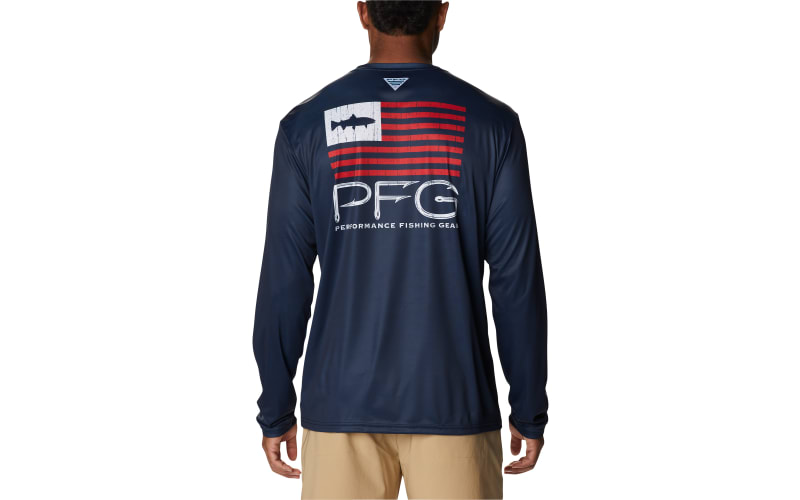 あなたにおすすめの商品 Columbia for Shirt Long-Sleeve Star Fish PFG Tackle Terminal ウェア