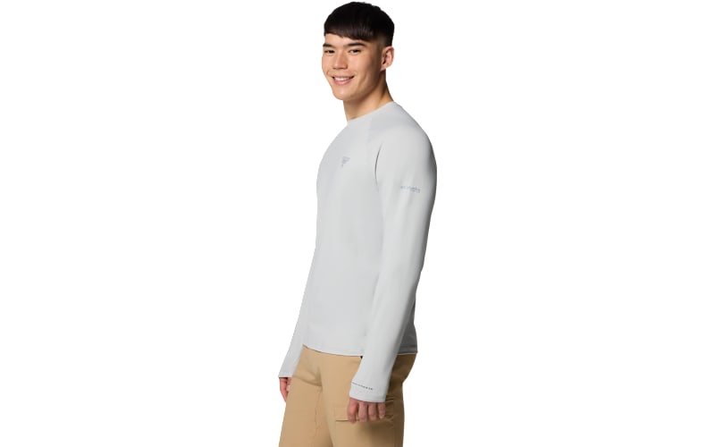 T-shirt Columbia PFG Omni-Shade Homme, Taille S, Gris, Manches Longues, Occasion