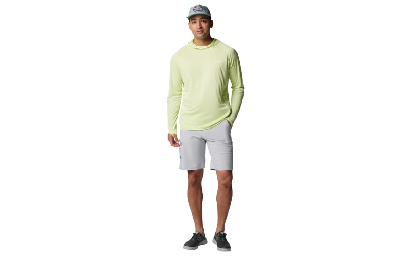 Pantalones Cortos Columbia PFG Terminal Tackle II Para Niños - Color Fósil, Talla X-Small