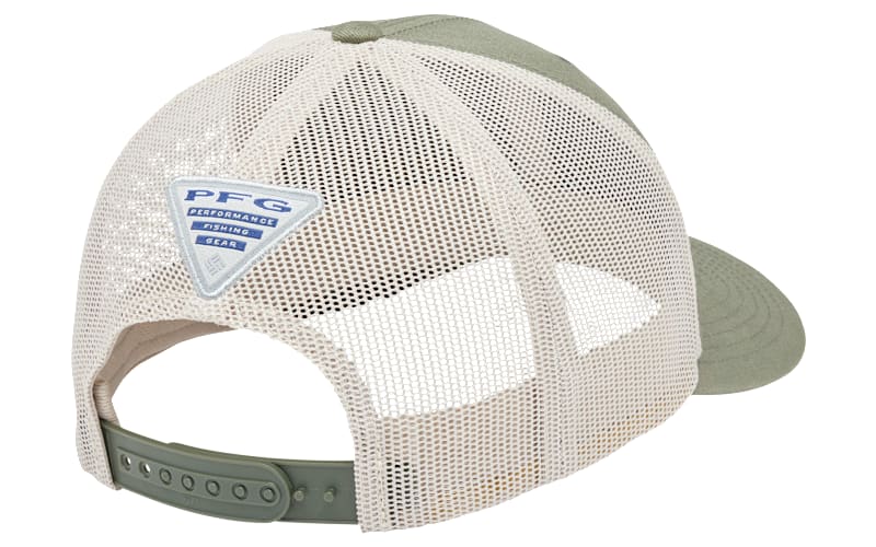 Columbia PFG Mesh Snapback Fish Flag Ball Cap | Mack's Prairie Wings
