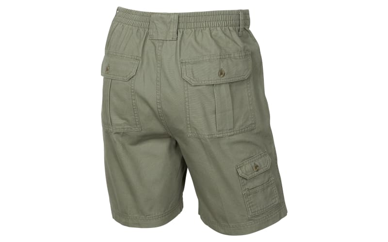 Route One Classic Cord Shorts - Olive