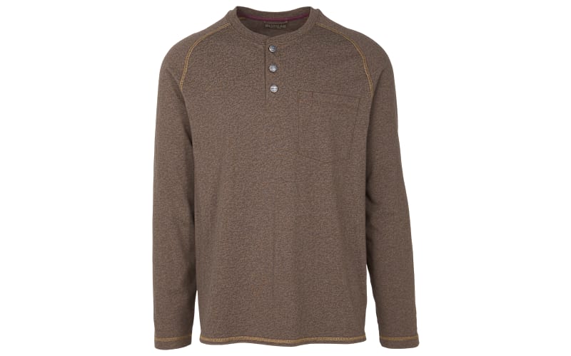 RedHead Pro Series Pocket Long-Sleeve Work Henley for Men | Bass