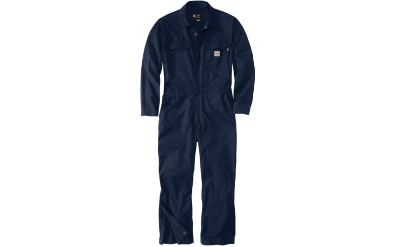 Carhartt Men's Flame Resistant Loose Fit Twill Coverall Dark Navy / M / Short