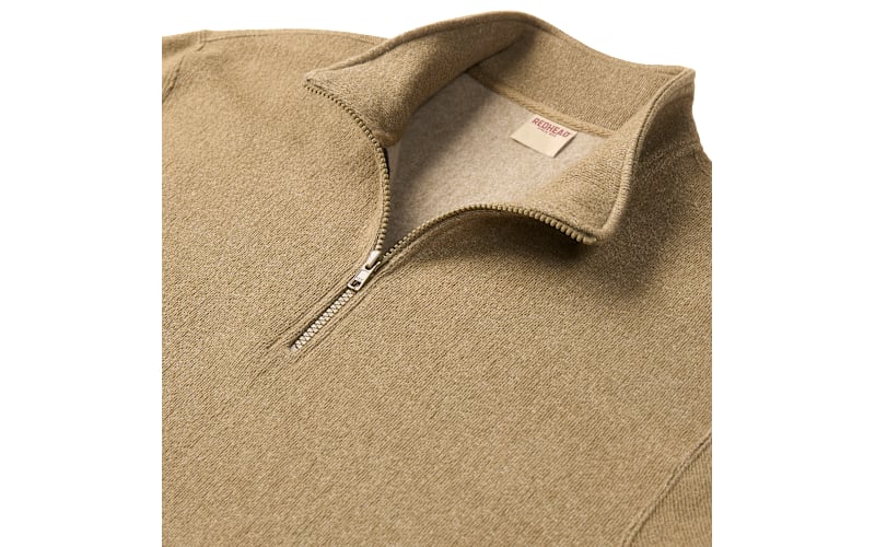RedHead Fleece Quarter-Zip Pullover - Henna - S | Bass Pro Shops