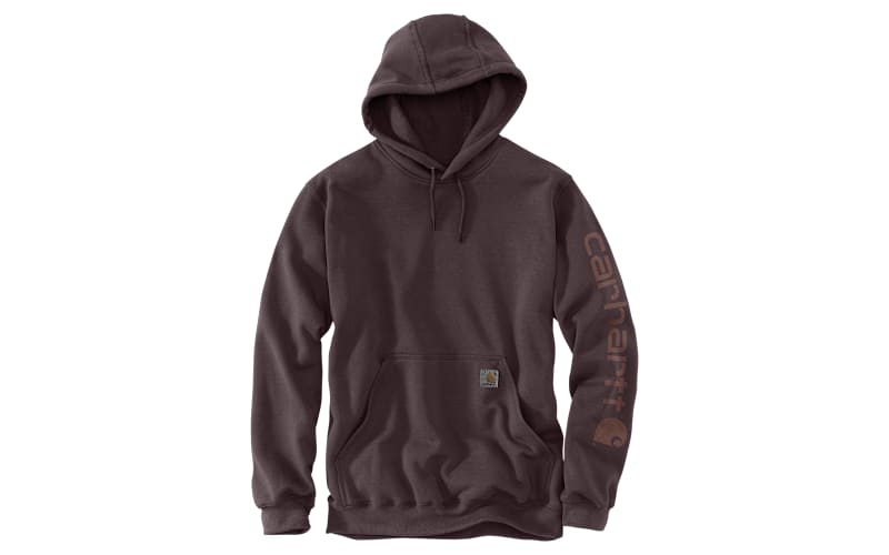 Carhartt Relaxed-Fit Garment-Dyed Graphic Long-Sleeve Hooded