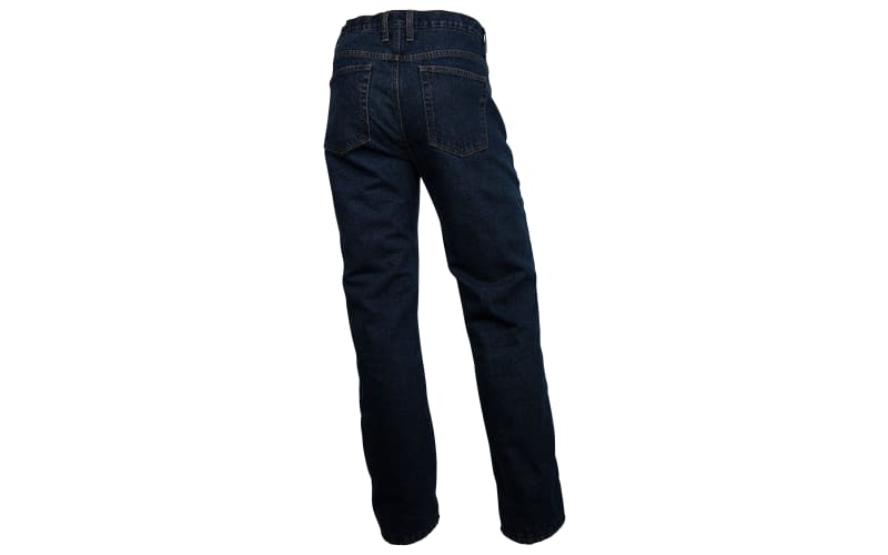 Soft Winter Stretch Denim Thermal Fleece Fur Lined Jeans Soft