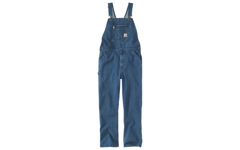 Carhartt Men's Loose Fit Darkstone Denim Bib