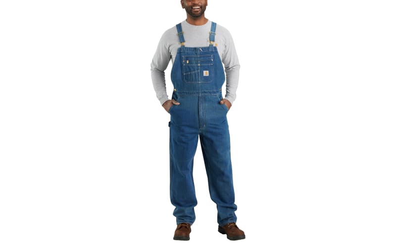 Carhartt Loose-Fit Denim Bib Overalls | Cabela's