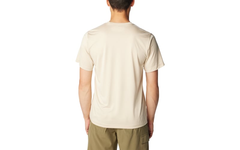 Columbia｜ (Columbia Hike Novelty Crew (2071911-010)) Columbia Hike Novelty Crew-Neck Short-Sleeve Pocket T-Shirt