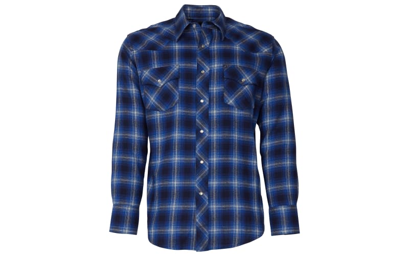 Wrangler Western Flannel Long-Sleeve Shirt for Men | Bass Pro Shops