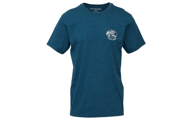 Bass Pro Shops Great Lakes State Fish Short-Sleeve T-Shirt for Men