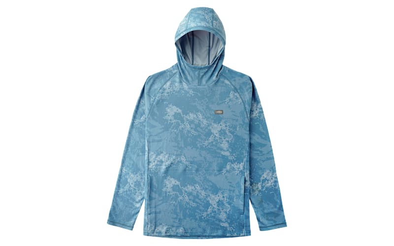 AFTCO AFTech Chemise de Pêche Homme Bleu Moyen Manches