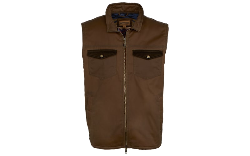 RedHead Ranch Waxed Cotton Vest for Men | Mack's Prairie Wings
