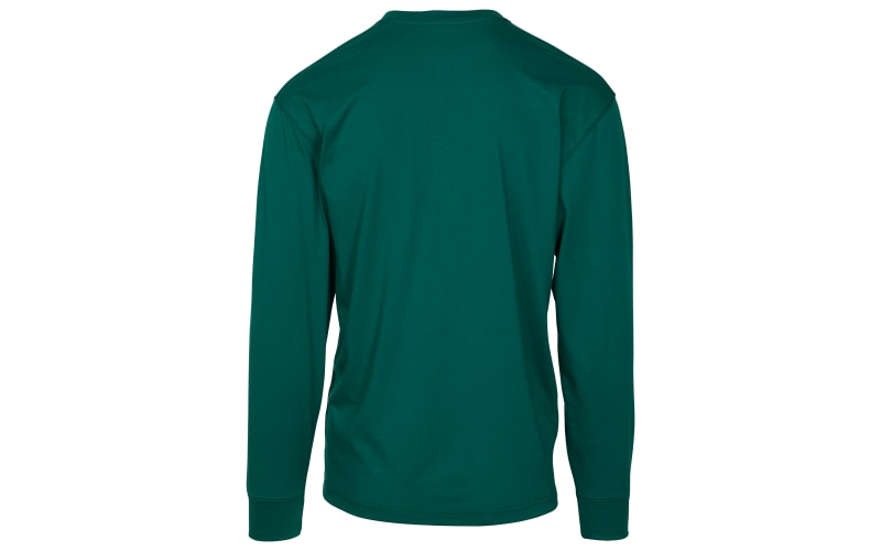Emerald green long sleeve shirt hot sale