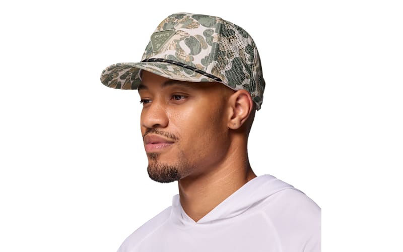 Columbia Tidal Pursuit Deltawoods 3D Stretch Snap-Back Ball Cap