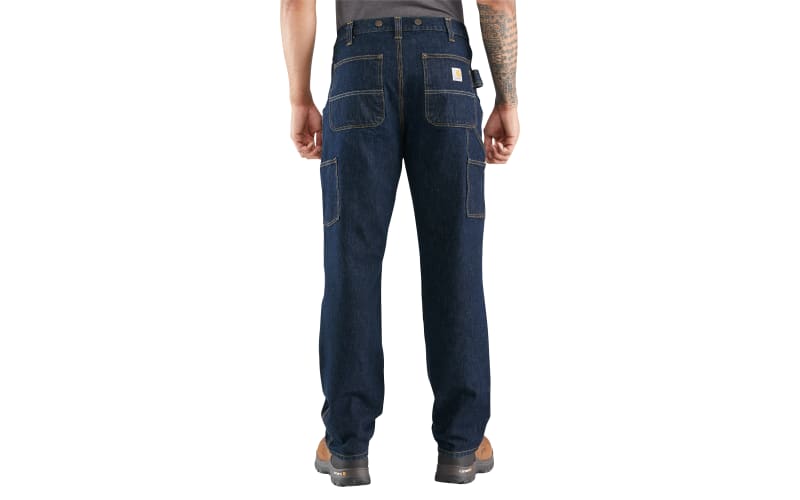 Carhartt Men's Rugged Flex Relaxed Fit Heavyweight Double-Front Utility  Logger Jean, Freight, 30W x 30L : : Clothing, Shoes & Accessories