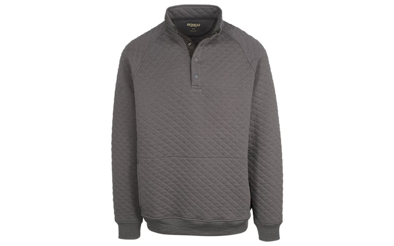 RedHead Quilted Snap Long-Sleeve Pullover for Men | Bass Pro Shops