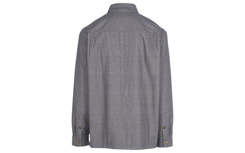 RedHead Flannel-Lined Twill Snap-Front Shirt Jacket for Men | Bass