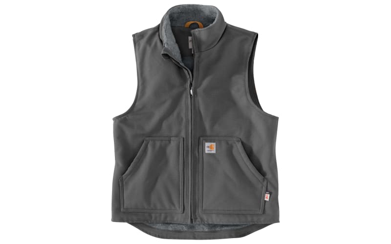 Carhartt Flame-Resistant Sherpa Lined Duck Vest for Men | Bass Pro