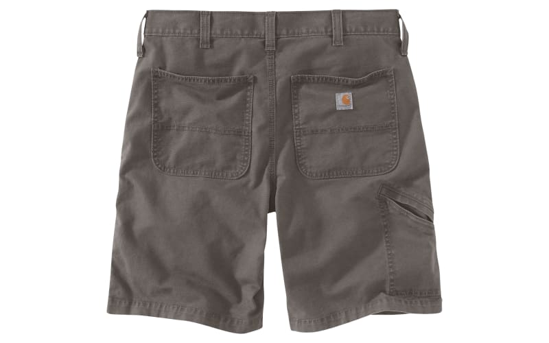 Carhartt Men's 40 Gravel Cotton/Spandex Rugged Flex Rigby Short 102514-039  - The Home Depot