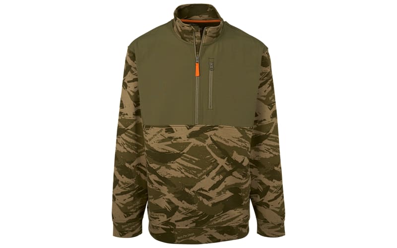Bass Pro Shops Performance Camo Quarter-Zip Pullover | Bass Pro Shops