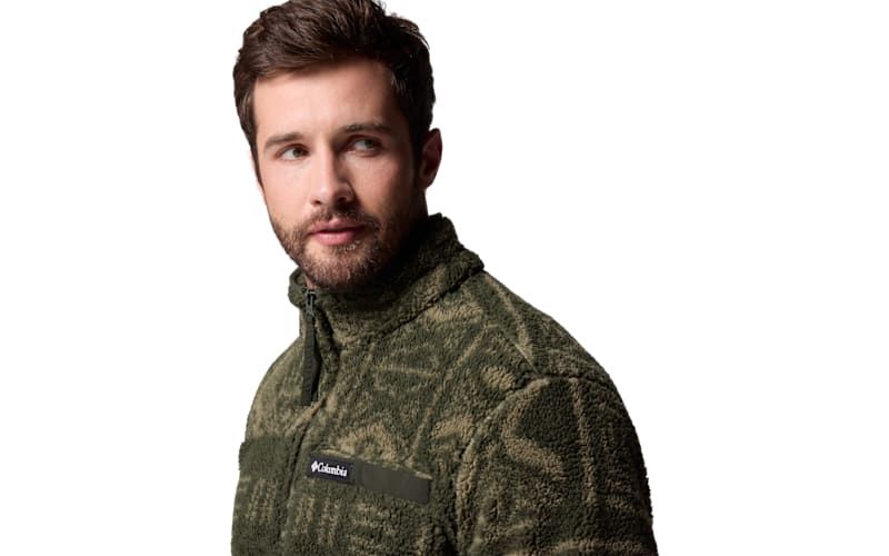 Giacca In Pile Columbia Rugged Ridge™ - Mezza Zip, Morbida E Calda, Uomo - Foto 6