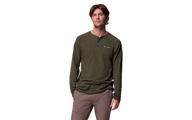 Columbia Thistletown Hills Long-Sleeve Raglan Henley Shirt | Bass