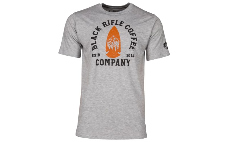 T-shirt Black Rifle Coffee Company Gris - Logo Crâne Et Hache - Taille M - Occasion TB