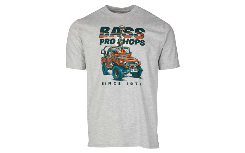 Bass Pro Shops Nevada Giraffe Jeep Short-Sleeve T-Shirt for Men