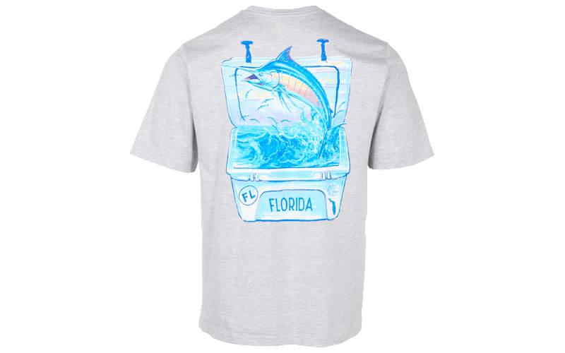 Bass Pro Shops Florida Marlin Cooler Short-Sleeve T-Shirt for Men