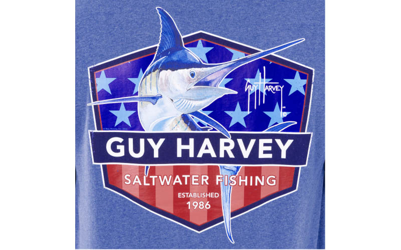 Guy Harvey American Marlin Short-Sleeve T-Shirt for Men