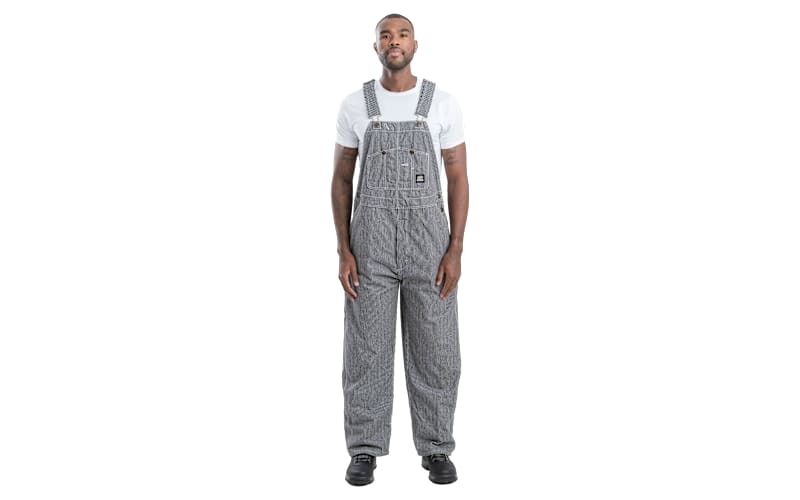 Berne Heritage Unlined Hickory Stripe Bib Overalls | Bass Pro Shops